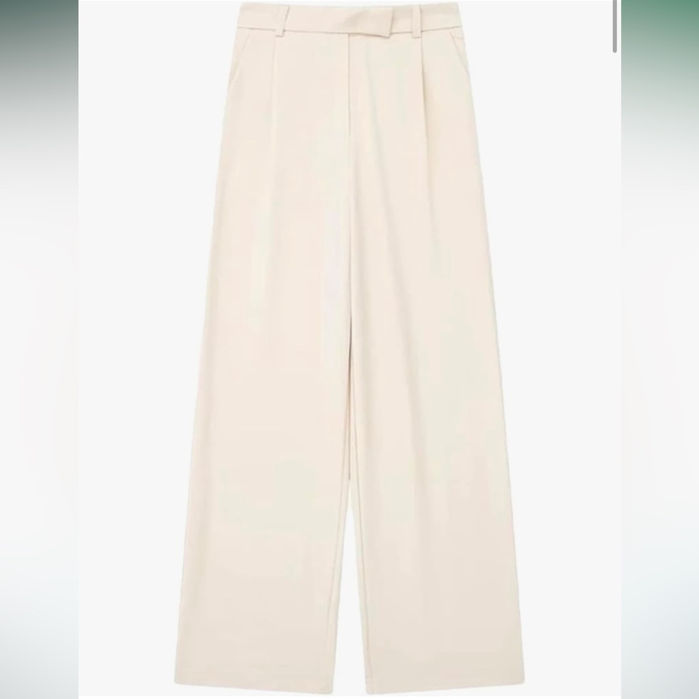 Zara Wide Leg Pants High Waist